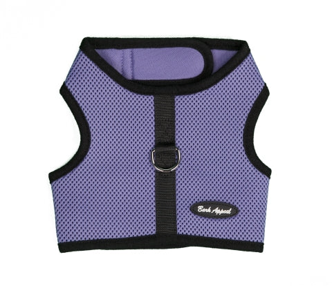 Bark Appeal Mesh Wrap N Go Harness Lavender