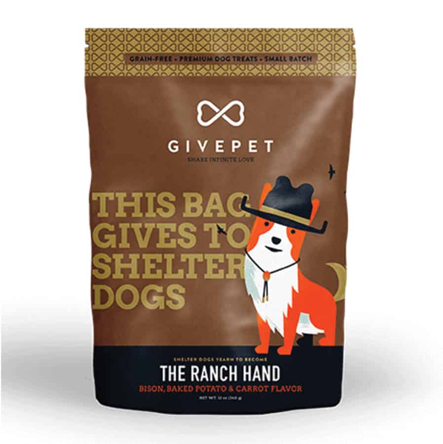 GivePet Dog Treats Ranch Hand 12 Oz.