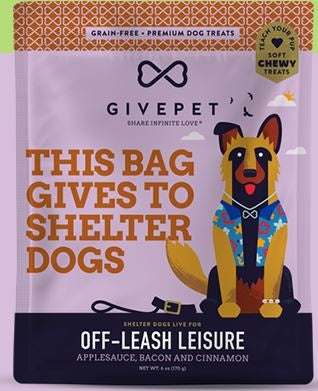 GivePet Dog Treats Off-Leash Leisure 6 Oz.