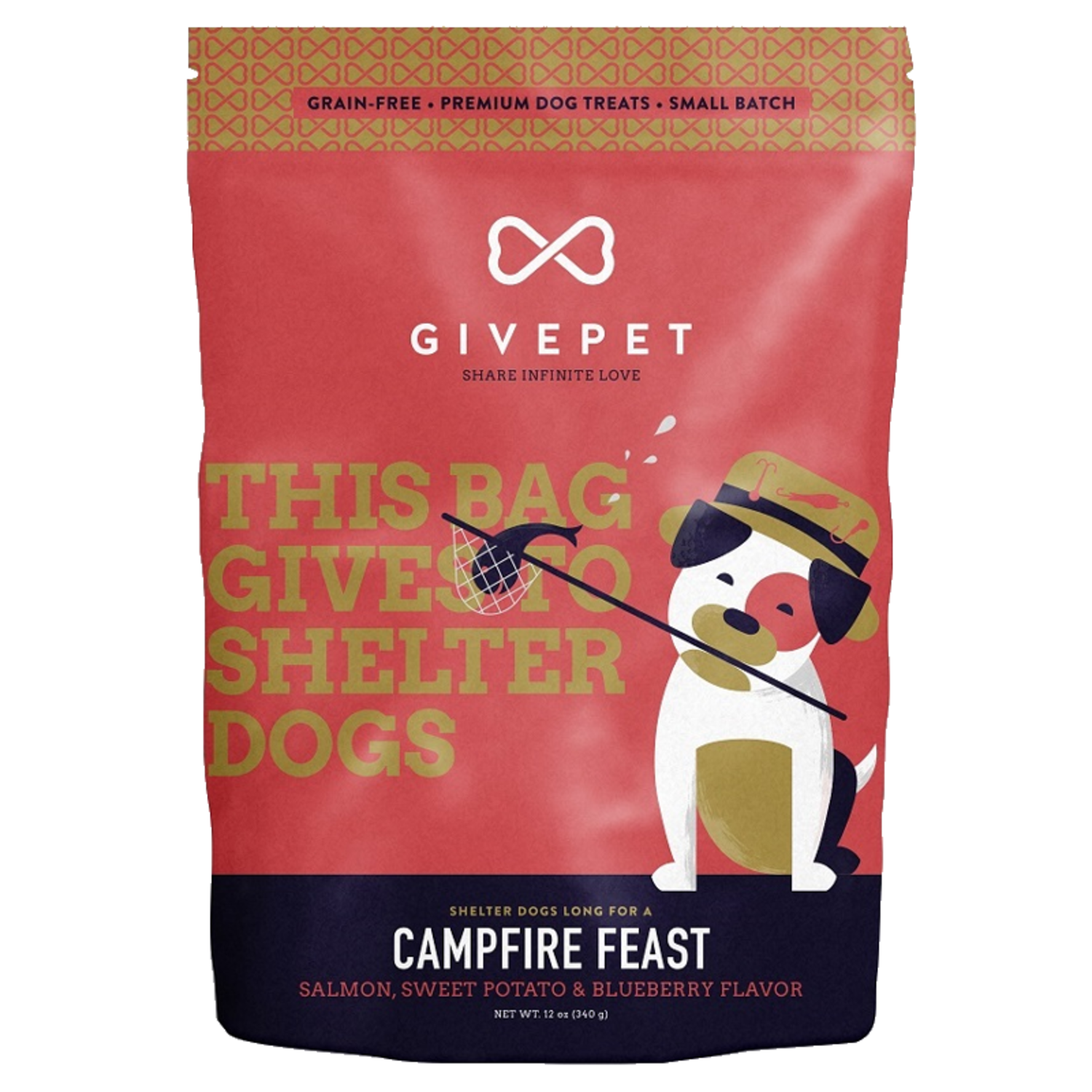 GivePet Dog Treats Campfire Feast 12 Oz.